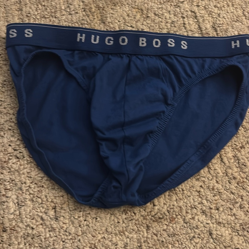 Hugo boss, briefs size, xl and blue